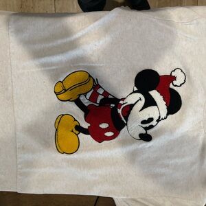 Disney Mickey Mouse Holiday and castle sweater